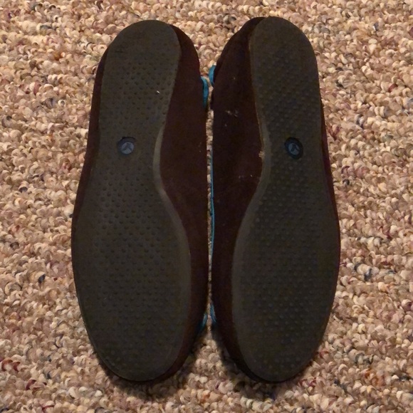 Suede Ballet Flats Bow Y2K - Picture 4 of 6